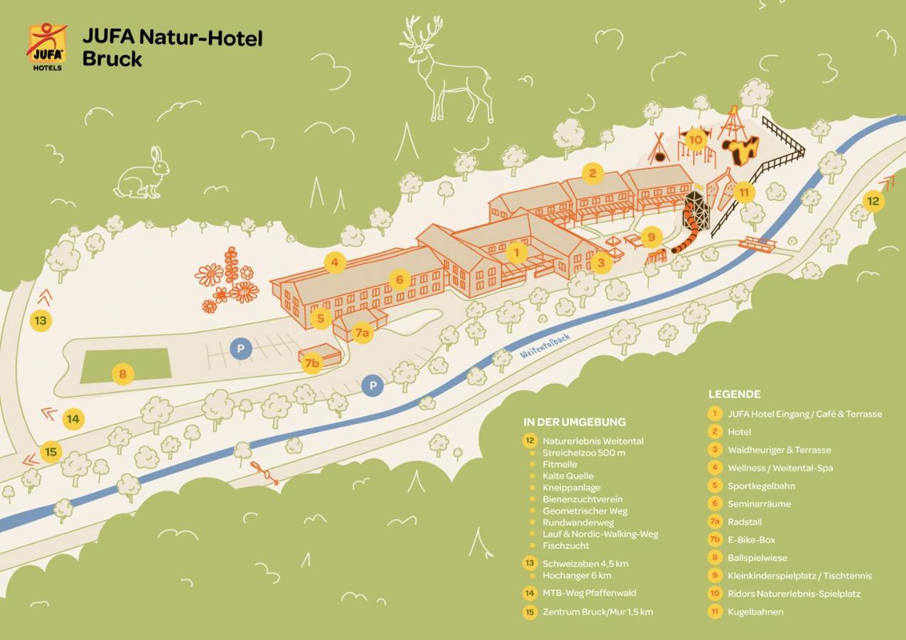 Jufa Hotel Bruck An Der Mur - Im Weitental Bruck an der Mur Exterior foto